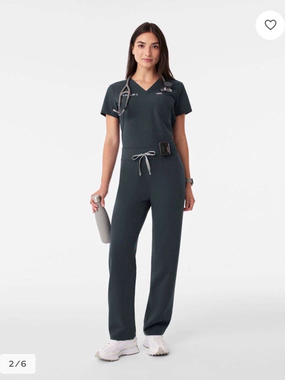 FIGS Dark Harbour High Rise Livingston Pants
